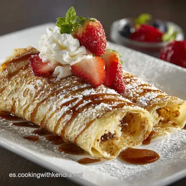 Crepas Receta Profesional: Masa Base Perfecta para Dulces y Saladas Tarjeta de receta