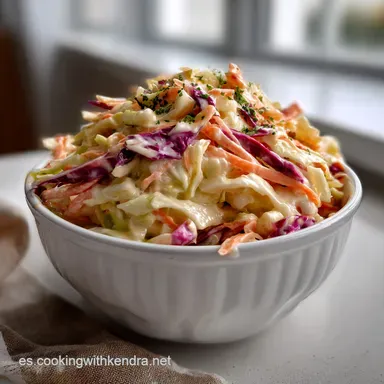 Aprende Cmo Hacer la Famosa Ensalada: Cremosa y Crujiente Tarjeta de receta