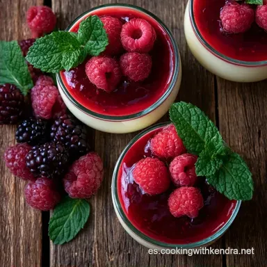 Recetas de Panna Cotta y Postres Cremosos