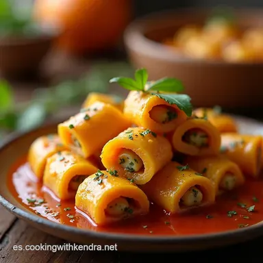 Rollos de Canela de Calabaza La masa m&aacute;s suave con glaseado de queso crema Tarjeta de receta