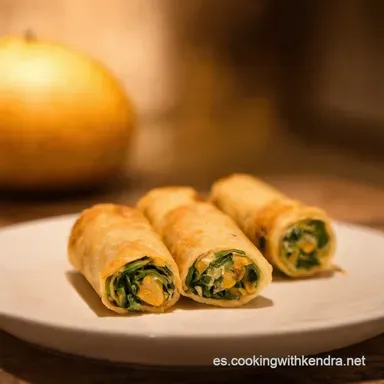 Rollitos Primavera Frescos Receta M&aacute;s Rico Que Comprados Tarjeta de receta