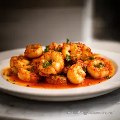 Royal de Setas y Langostinos Receta Mar y Monta&ntilde;a Tarjeta de receta