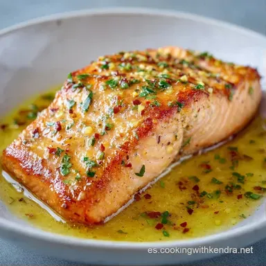 Salm&oacute;n a la Plancha para 4 Personas Tarjeta de receta