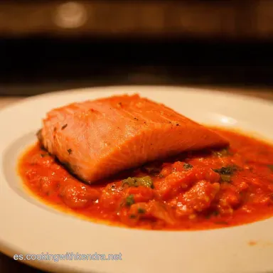 Salm&oacute;n Marinado a la Espa&ntilde;ola Mi Secreto Ib&eacute;rico Tarjeta de receta