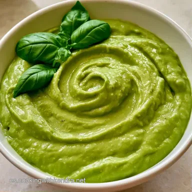 Salsa Para Pasta De Aguacate: Cremosa Tarjeta de receta