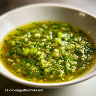 Salsa Verde Asada en 15 Minutos Tarjeta de receta