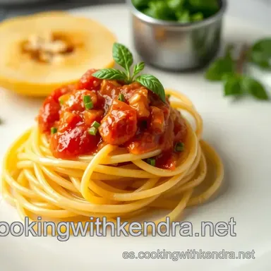 Salsas para Pasta: &iexcl;Secretos Caseros que Enamoran! Tarjeta de receta