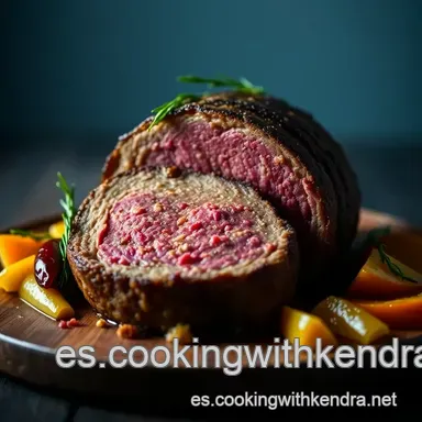 Solomillo Wellington a la Espa&ntilde;ola: &iexcl;Un Bocado de Fiesta! Tarjeta de receta