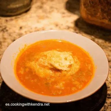 Sopa de Lasa&ntilde;a Como la de la Nonna Receta Calentita Tarjeta de receta