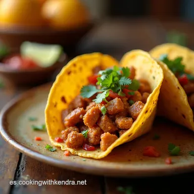 Easy and juicy Tacos al Pastor Estilo Callejero en Casa Tarjeta de receta
