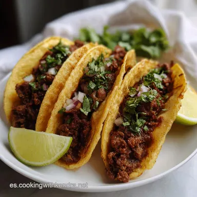 Tacos De Canasta: Receta Aut&eacute;ntica de Comida Callejera Suaves Tarjeta de receta