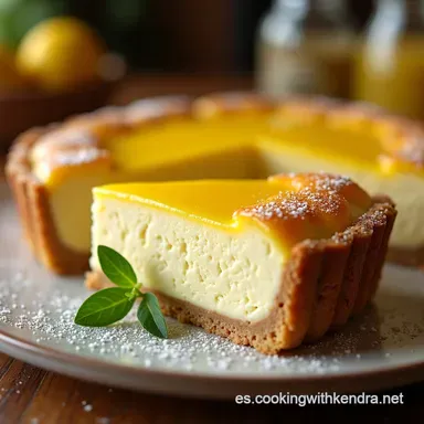 Mi Tarta de Lim&oacute;n y Merengue Casera Perfecta Tarjeta de receta