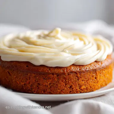 Tarta De Zanahoria Receta: Sedosa y para 10 Porciones Caseras Tarjeta de receta