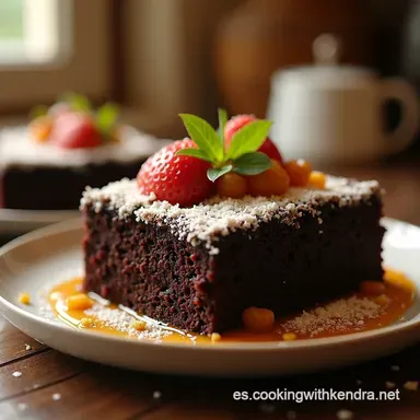 Torta Selva Negra Cl&aacute;sica Un Postre Alem&aacute;n de Ensue&ntilde;o Tarjeta de receta