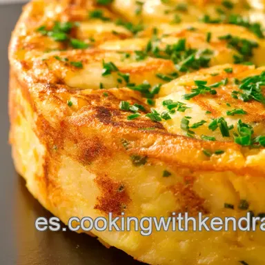 Tortilla de Bacalao: Receta Vasca Aut&eacute;ntica y Deliciosa Tarjeta de receta