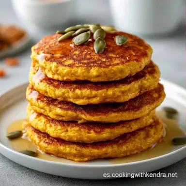 Tortitas De Calabaza Con Avena Tarjeta de receta