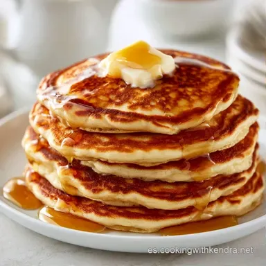 Tortitas de Vainilla para 4 Personas Tarjeta de receta