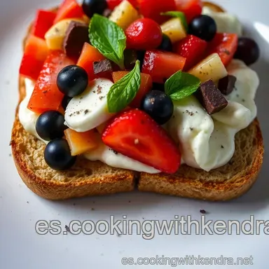 &iexcl;Tostas de Verano F&aacute;ciles! 4 Ideas Deliciosas a la Espa&ntilde;ola Tarjeta de receta