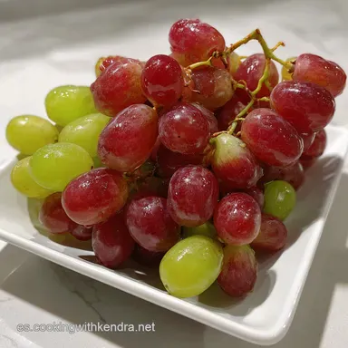 Uvas de Nochevieja: El Ritual de la Suerte Garantizada para A&ntilde;o Nuevo Tarjeta de receta