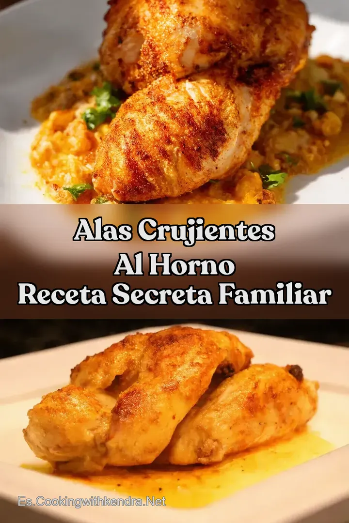 Alas Crujientes al Horno Receta Secreta Familiar