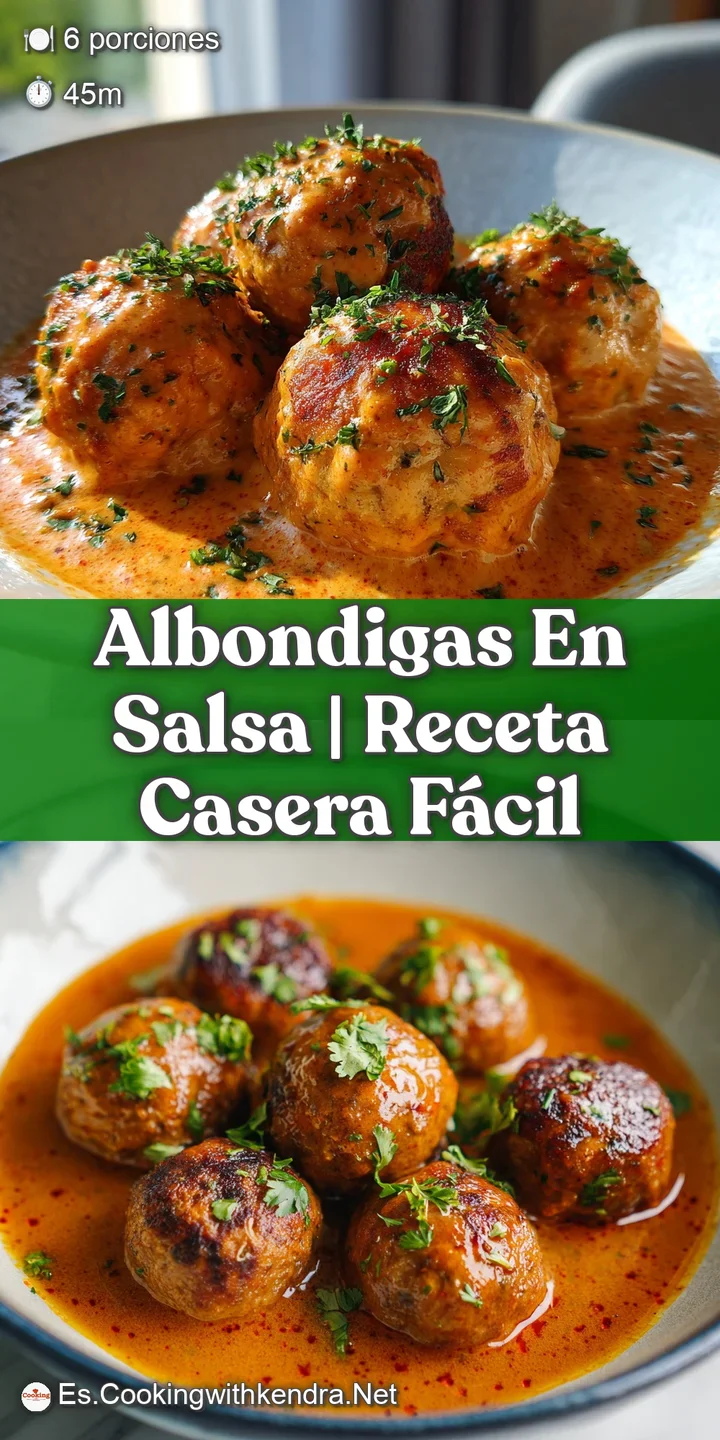 Close-up of tender meatballs simmered in a savory tomato sauce. Flecks of herbs add visual depth. The rich color signals w...