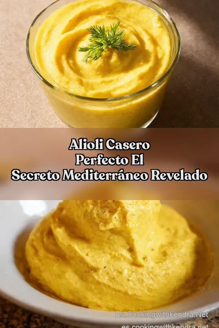 Alioli Casero Perfecto El Secreto Mediterr&aacute;neo Revelado