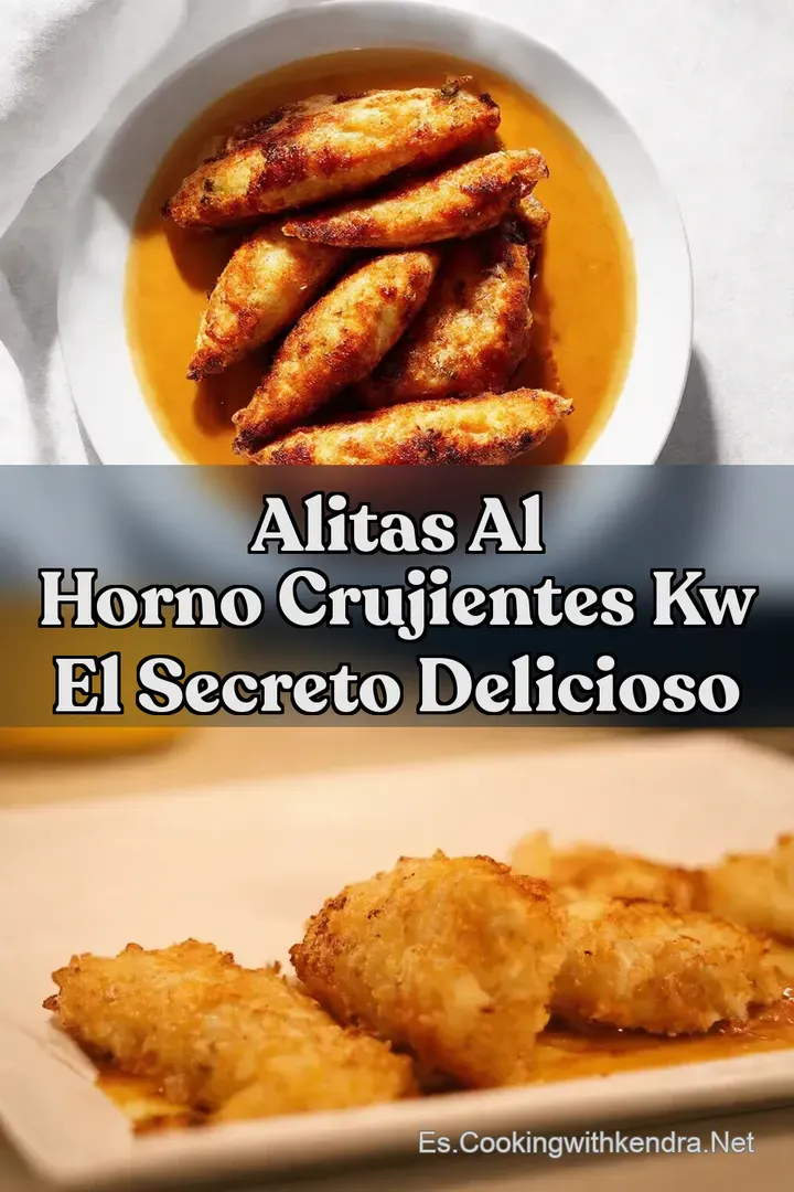 Alitas al Horno Crujientes kw El Secreto Delicioso