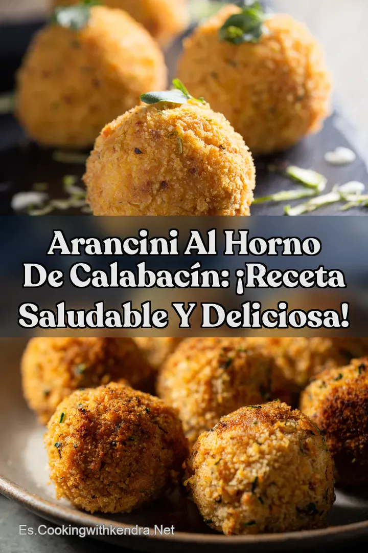 Arancini al Horno de Calabac&iacute;n: &iexcl;Receta Saludable Y Deliciosa!