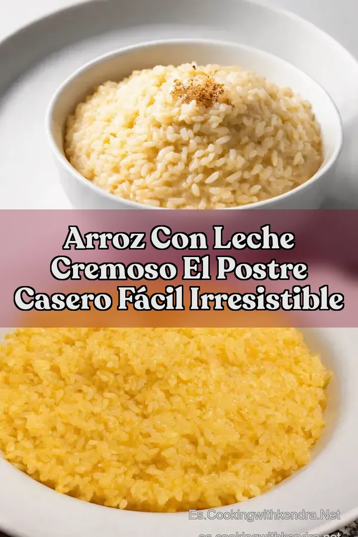 Arroz con Leche Cremoso El Postre Casero F&aacute;cil Irresistible