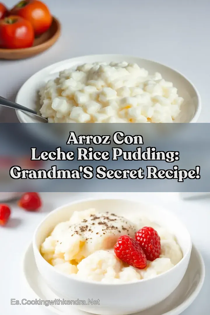 Arroz con Leche Rice Pudding: Grandma s Secret Recipe!