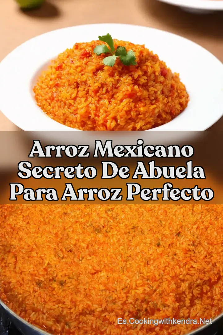 Arroz Mexicano Secreto de Abuela para Arroz Perfecto
