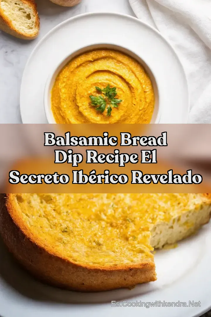 Balsamic Bread Dip Recipe El Secreto Ib&eacute;rico Revelado
