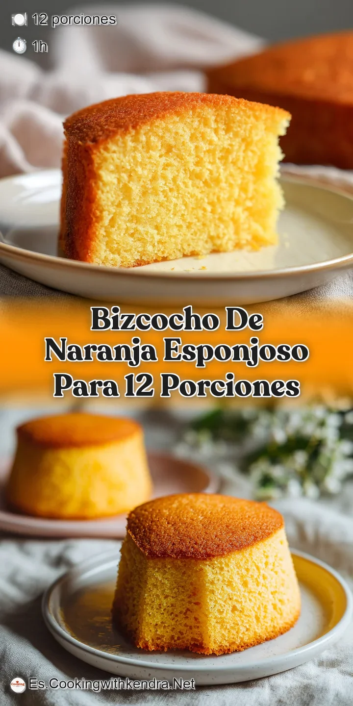 Close-up of a juicy orange cake slice reveals the moist crumb and delicate bubbles, hinting at its light, fluffy texture a...