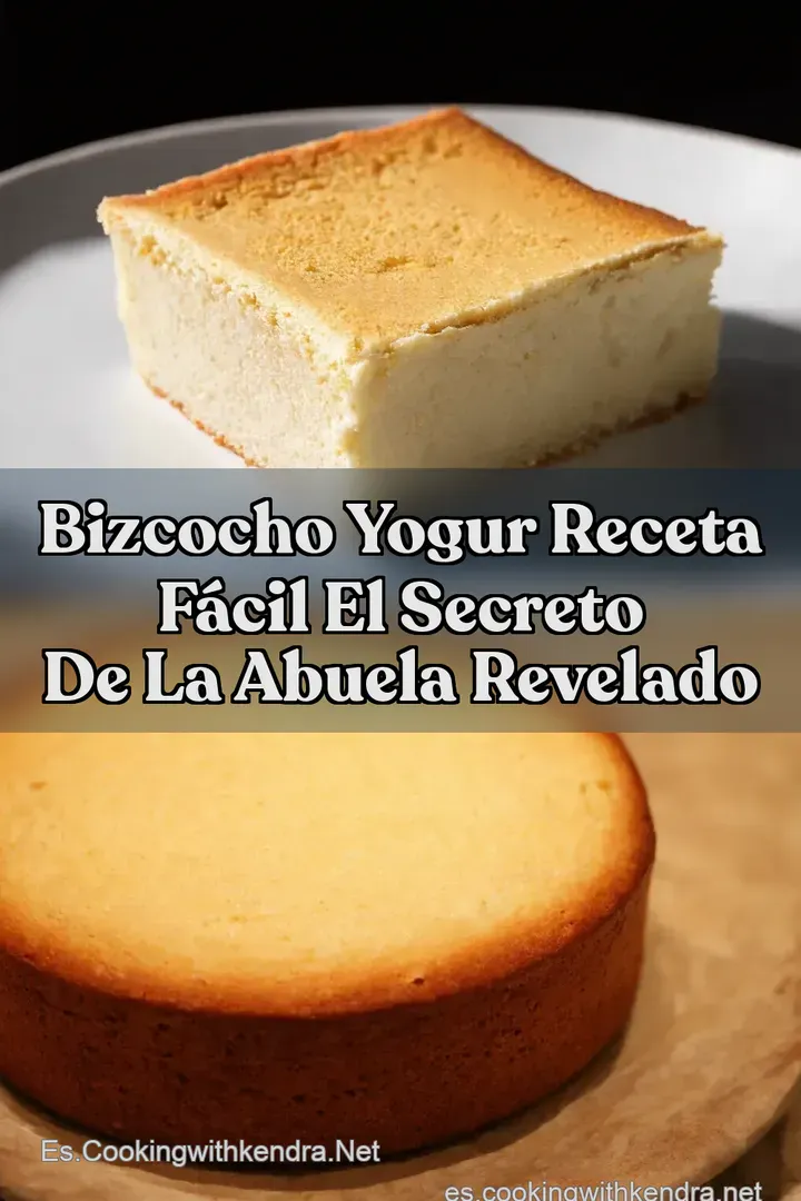 Bizcocho Yogur Receta F&aacute;cil El Secreto de la Abuela Revelado
