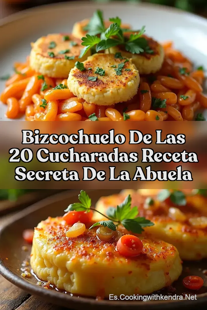 Bizcochuelo de las 20 cucharadas Receta Secreta de la Abuela