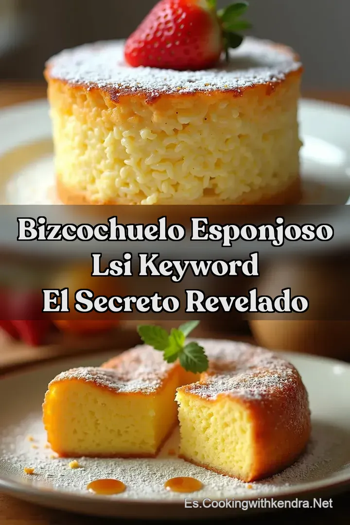 Bizcochuelo Esponjoso LSI keyword El Secreto Revelado