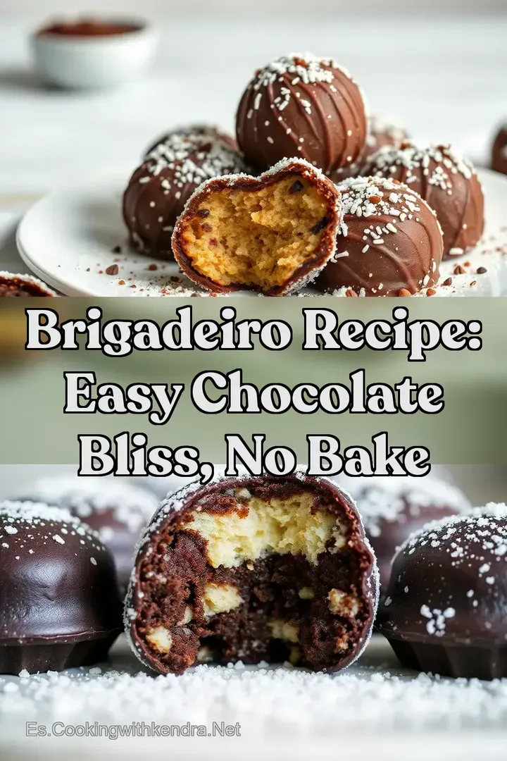 Brigadeiro Recipe: Easy Chocolate Bliss No Bake