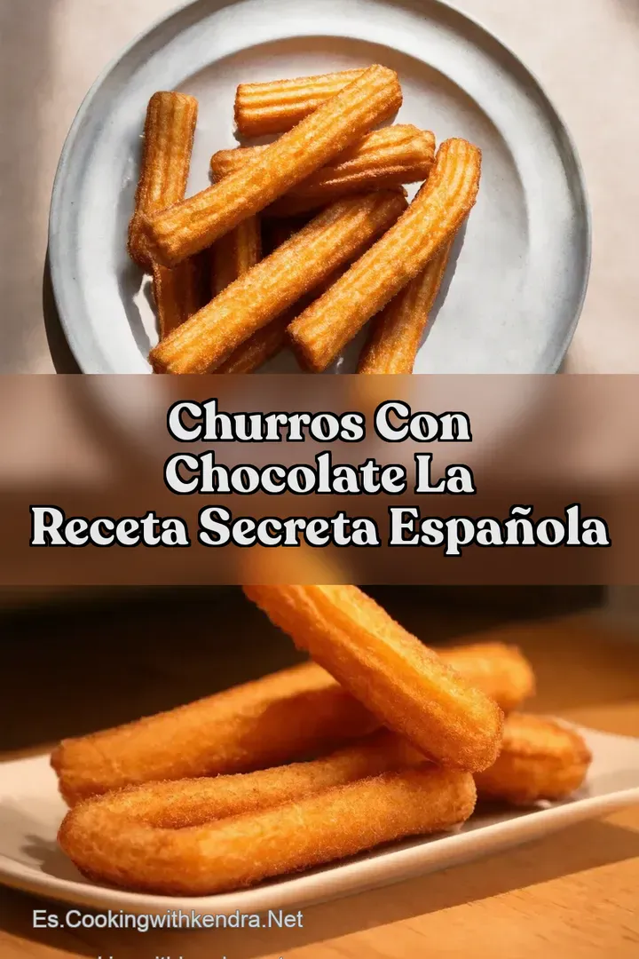 Churros con Chocolate La Receta Secreta Espa&ntilde;ola