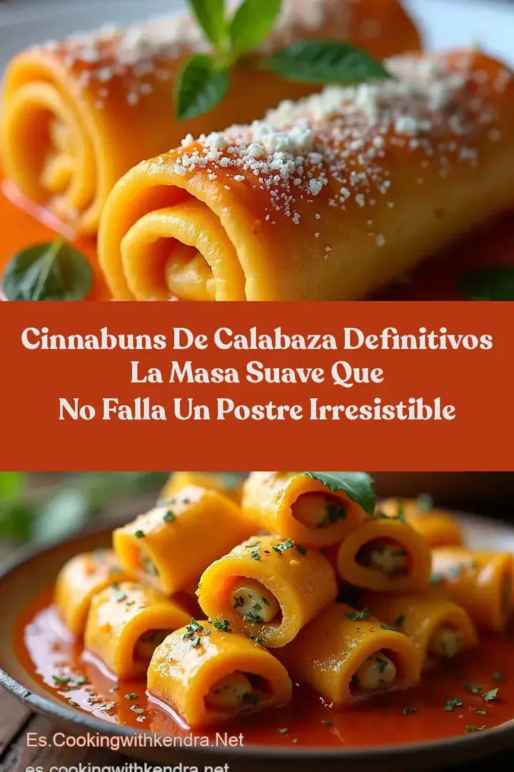 Cinnabuns de Calabaza Definitivos La Masa Suave Que No Falla Un Postre Irresistible