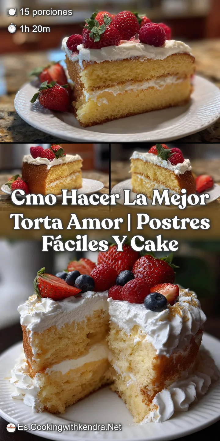 Cmo Hacer La Mejor Torta Amor | Postres F&aacute;ciles y Cake