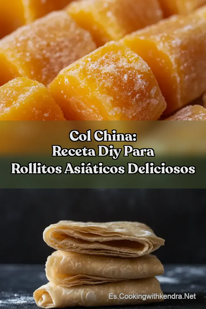 Col China: Receta DIY para Rollitos Asi&aacute;ticos Deliciosos