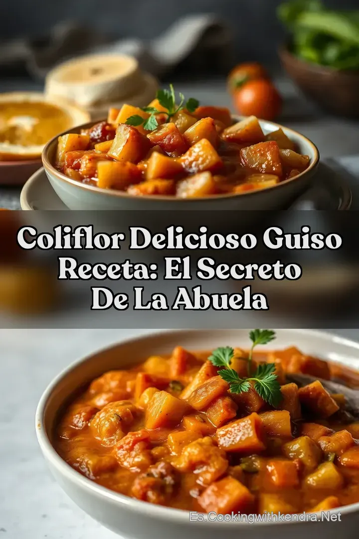 Coliflor Delicioso Guiso Receta: El Secreto de la Abuela