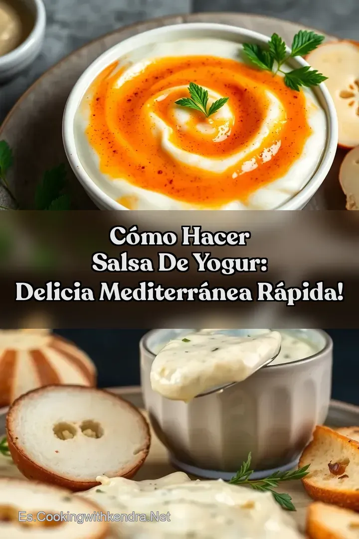 C&oacute;mo Hacer Salsa De Yogur: Delicia Mediterr&aacute;nea R&aacute;pida!