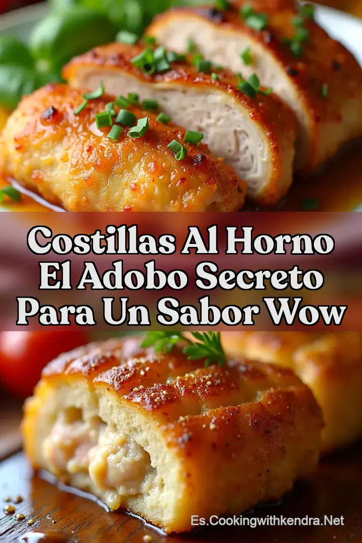 Costillas al Horno El Adobo Secreto para un Sabor Wow