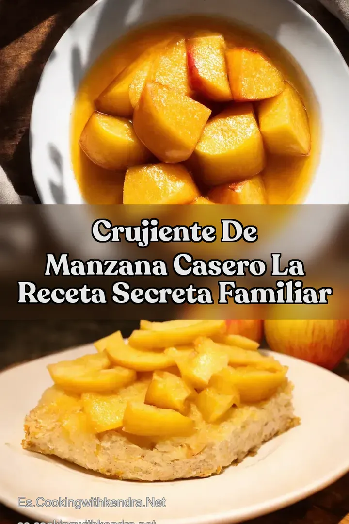 Crujiente De Manzana Casero La Receta Secreta Familiar