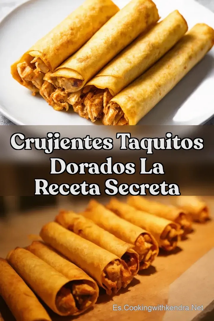 Crujientes Taquitos Dorados La Receta Secreta
