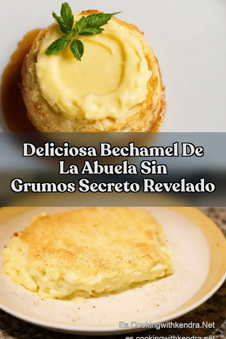 Deliciosa Bechamel de la Abuela Sin Grumos Secreto Revelado