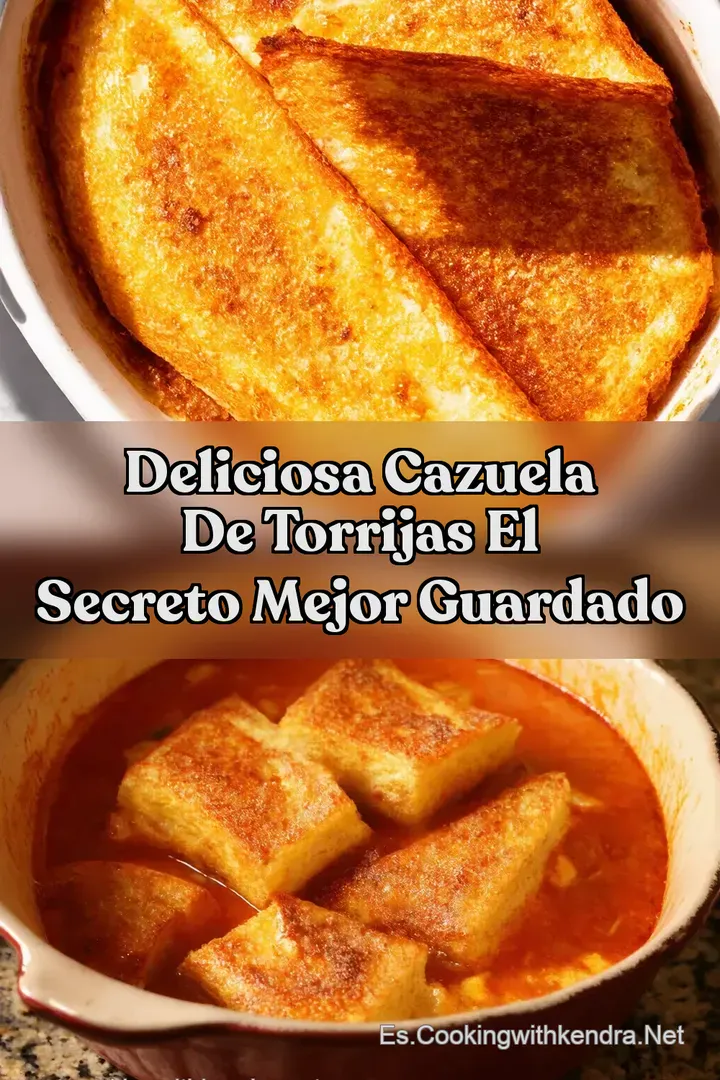 Deliciosa Cazuela de Torrijas El Secreto Mejor Guardado
