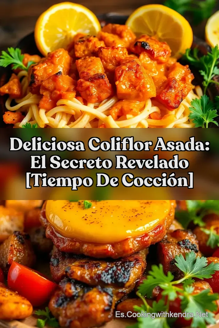 Deliciosa Coliflor Asada: El Secreto Revelado [Tiempo de Cocci&oacute;n]