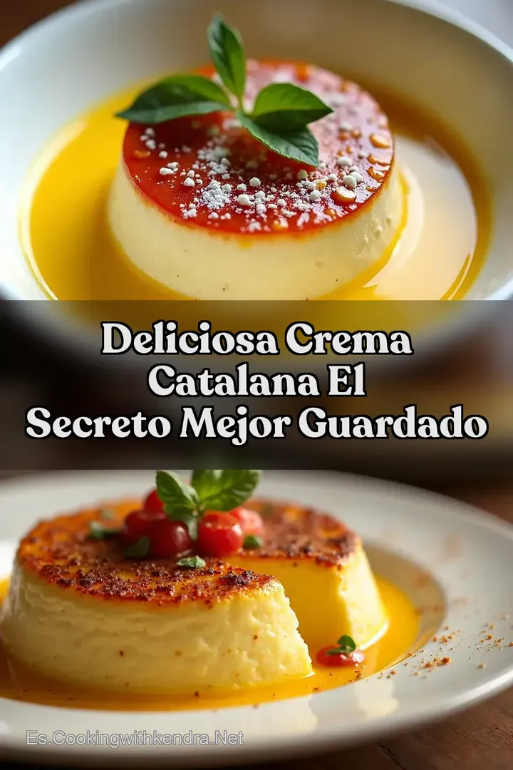 Deliciosa Crema Catalana El Secreto Mejor Guardado